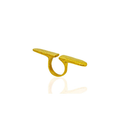 Akuu Brass Statement Ring