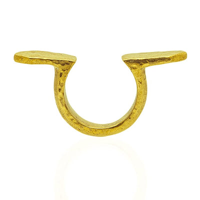 Akuu Brass Statement Ring