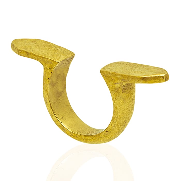 Akuu Brass Statement Ring