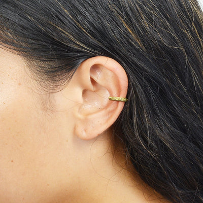 Beaded ear cuff