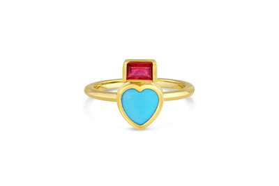 Tillya Tepe Heart Ring